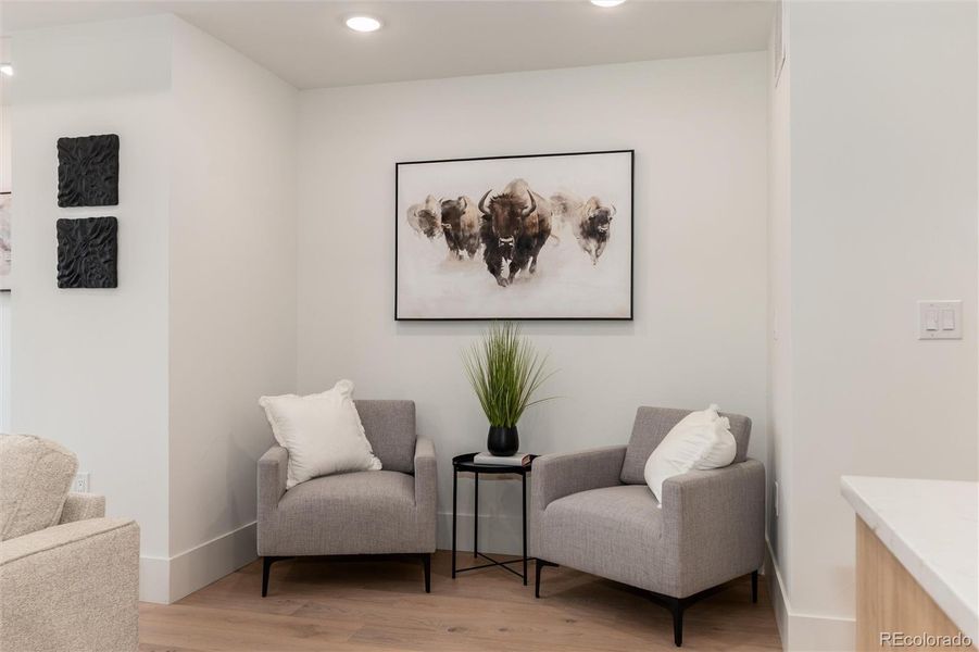 Family Room Sitting Area