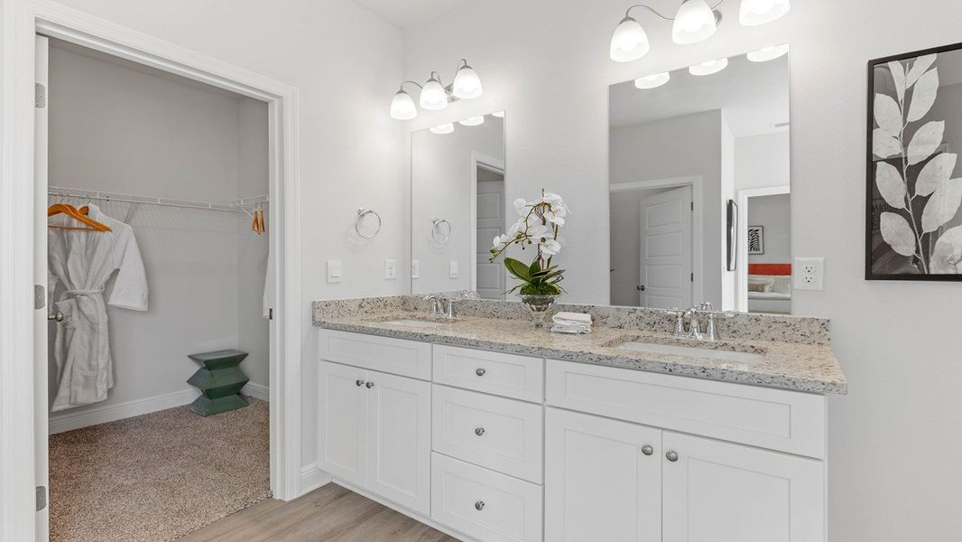 Furnished interior view inside a new home in Fallschase, Tallahassee (Image 23).