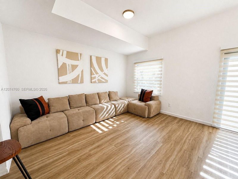 Furnished interior view inside a new home in , Hollywood (Image 15).