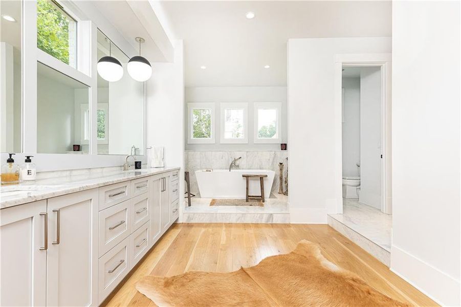 Furnished interior view inside a new home in , Marietta (Image 3).