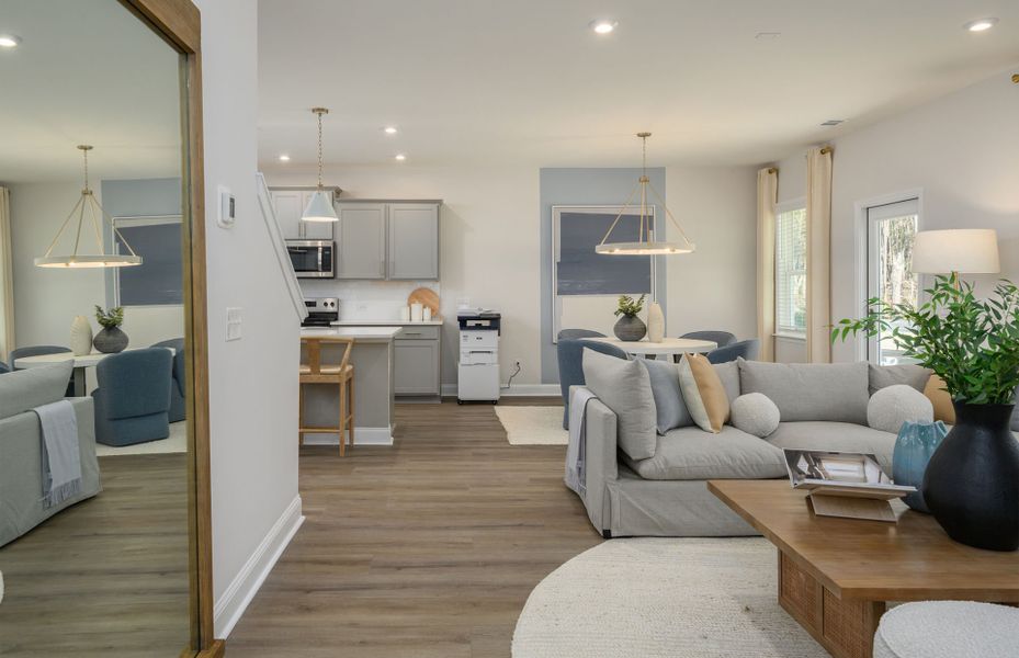 Furnished interior view inside a new home in Waterways, Richmond Hill (Image 32).