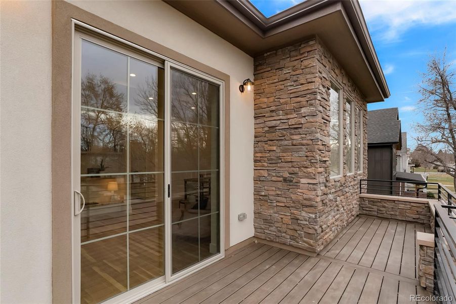 Exterior details and patio area of a home in , Denver (Image 3). Exterior details and patio area of a home in , Denver (Image 3).