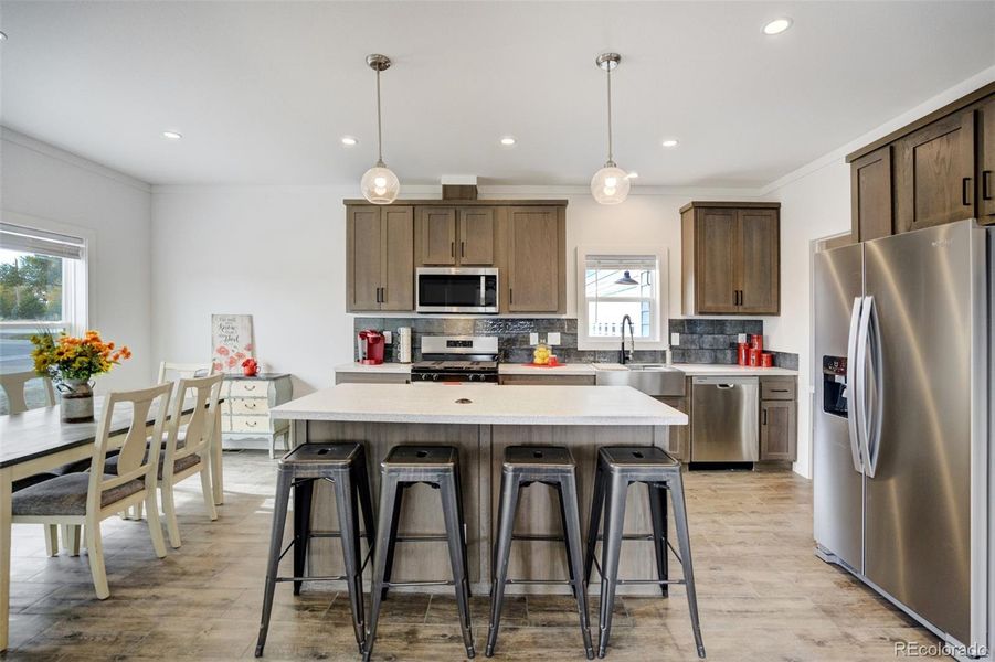 Beautifully designed kitchen