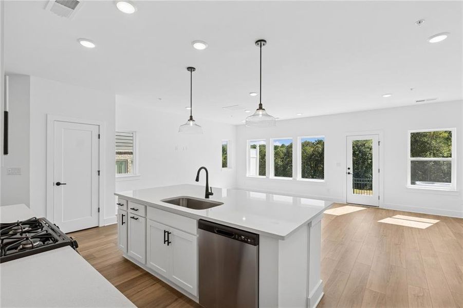 Furnished interior view inside a new home in Grandview Terrace, Canton (Image 9). Furnished interior view inside a new home in Grandview Terrace, Canton (Image 9).
