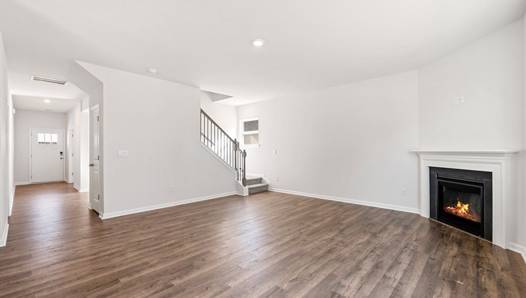 Representative unfurnished interior of a home built from the Wilmington by D.R. Horton in Forest Brook, Easley (Image 20).