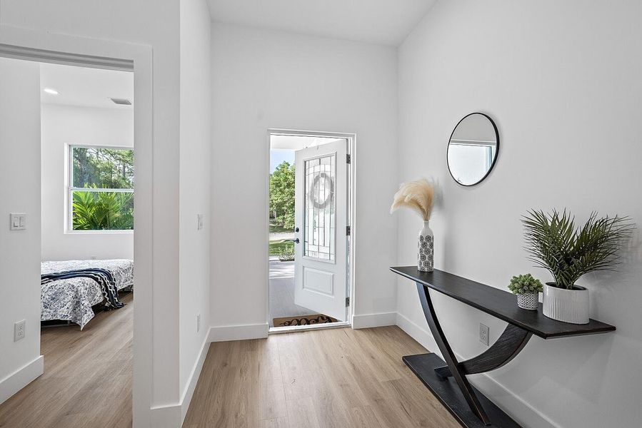Furnished interior view inside a new home in , Vero Beach (Image 32).