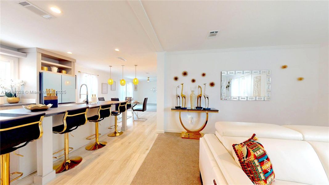 Furnished interior view inside a new home in , Clewiston (Image 3).