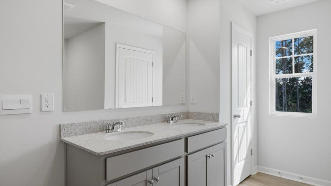 Furnished interior view inside a new home in Hughes Court, Dawsonville (Image 9).