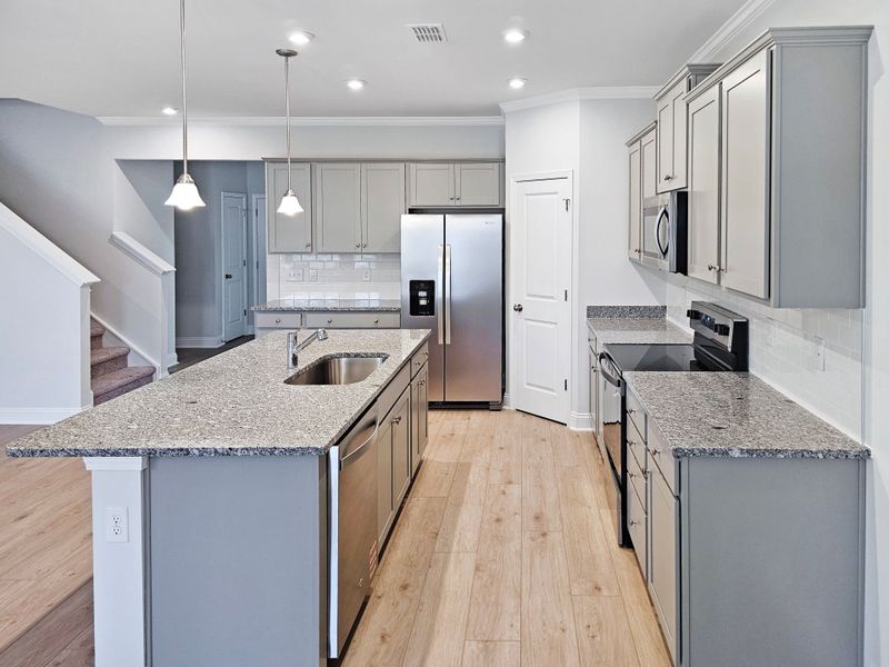 Furnished interior view inside a new home in Solserra, Shallotte (Image 8).