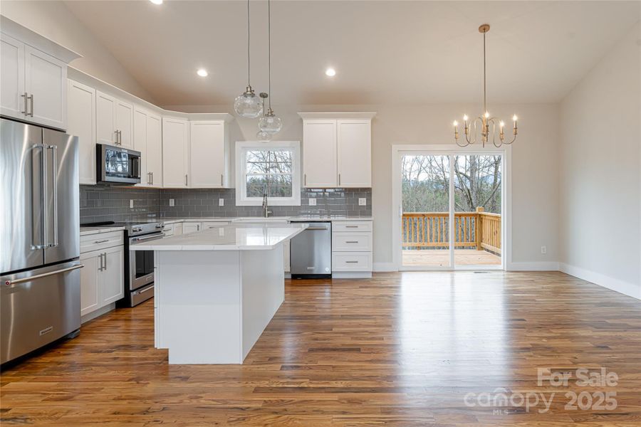 Furnished interior view inside a new home in , Mars Hill (Image 7).