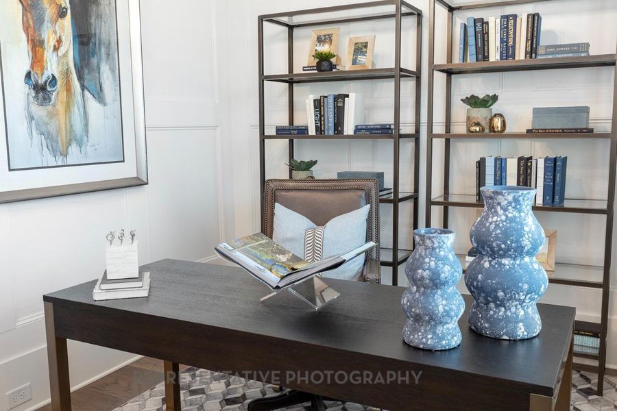 Furnished interior view inside a new home in , Mont Belvieu (Image 37).