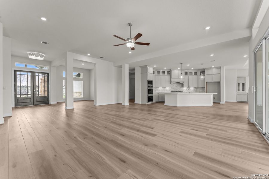 Spacious, unfurnished interior of a new home in Megans Landing – Half-Acre Homesites, Castroville (Image 3). Spacious, unfurnished interior of a new home in Megans Landing – Half-Acre Homesites, Castroville (Image 3).