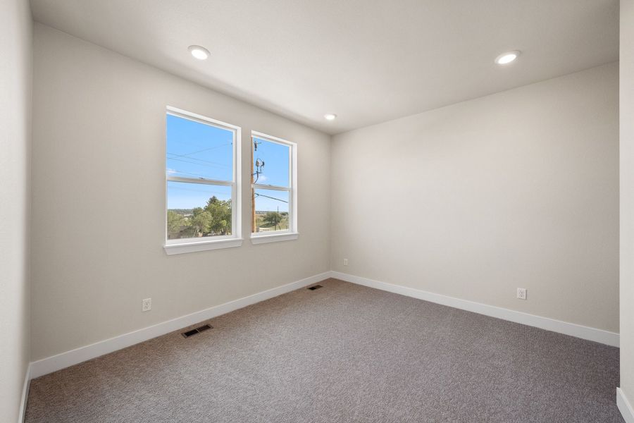 Spacious, unfurnished interior of a new home in Berkeley Villas, Denver (Image 32). Spacious, unfurnished interior of a new home in Berkeley Villas, Denver (Image 32).
