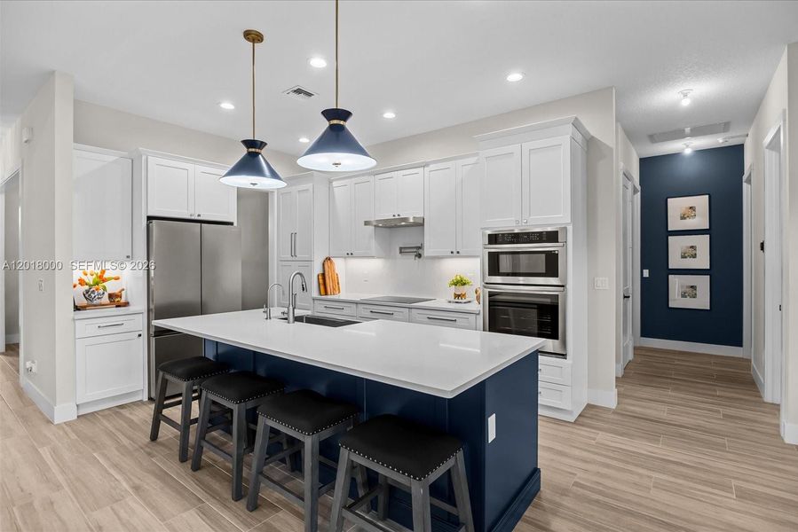 Furnished interior view inside a new home in , Fort Pierce (Image 8).