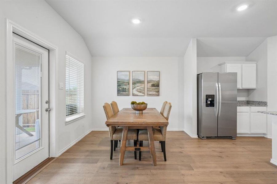 Furnished interior view inside a new home in Frontier Pointe, Princeton (Image 10).
