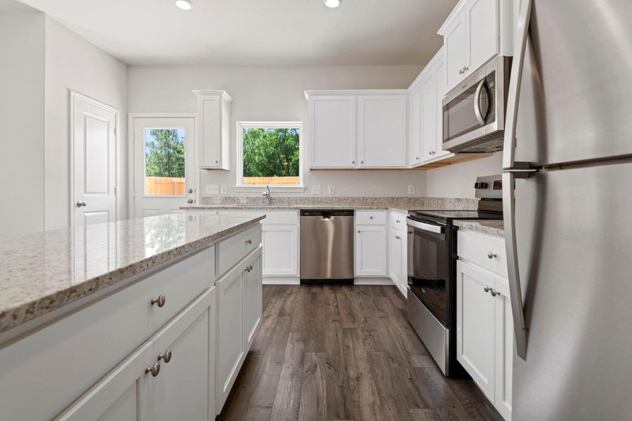 Furnished interior view inside a new home in Wayside Village, Houston (Image 5).