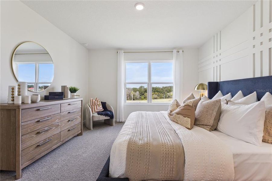 Furnished interior view inside a new home in Crossroads at Kelly Park, Apopka (Image 24).