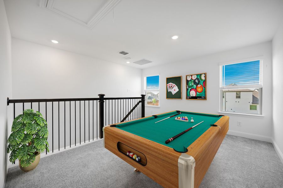 Furnished interior view inside a new home in North Sky Celina, Celina (Image 6).