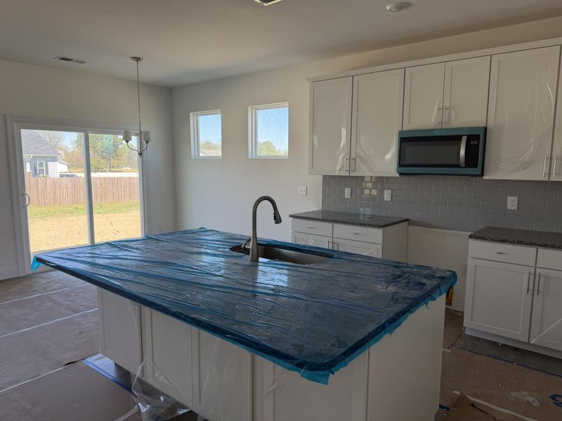 In-progress construction of a new home in Black Forest Pointe, Benson, NC (Image 6).