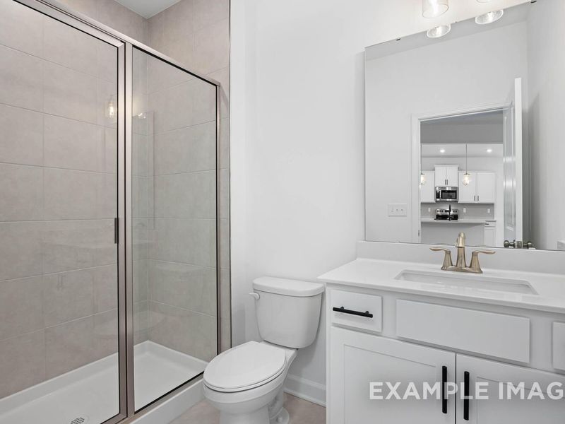 Furnished interior view inside a new home in Woodland Crossing, Zebulon (Image 6).