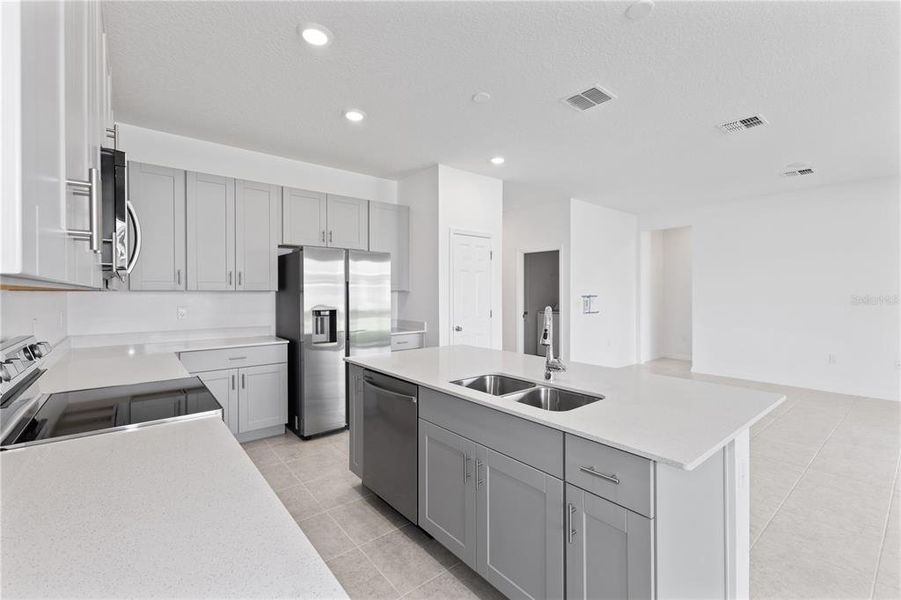 Furnished interior view inside a new home in Cypress Park Estates, Haines City (Image 7).