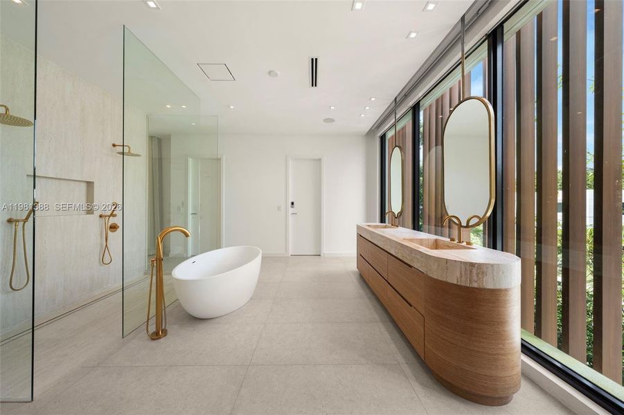 Furnished interior view inside a new home in , Miami (Image 16). Furnished interior view inside a new home in , Miami (Image 16).