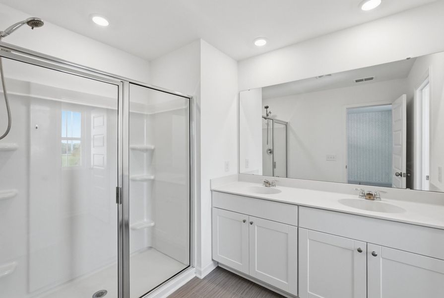 Furnished interior view inside a new home in , North Charleston (Image 11).