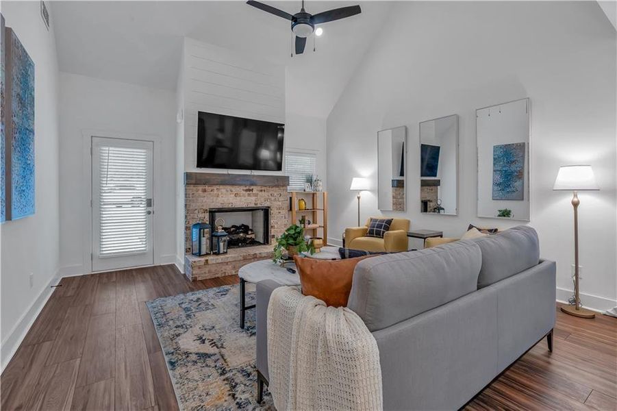 Furnished interior view inside a new home in , Emerson (Image 7).