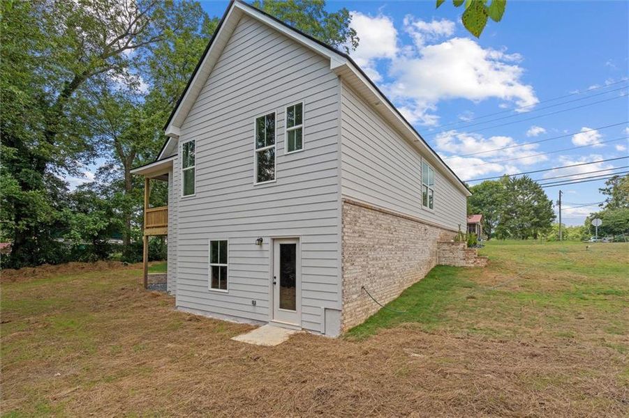 Exterior details and patio area of a home in , Tallapoosa (Image 26).