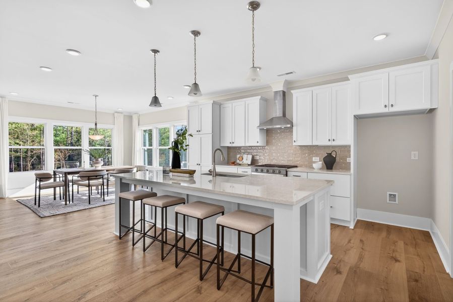 Furnished interior view inside a new home in Edgewater - Harbor Pointe, Lancaster (Image 4).