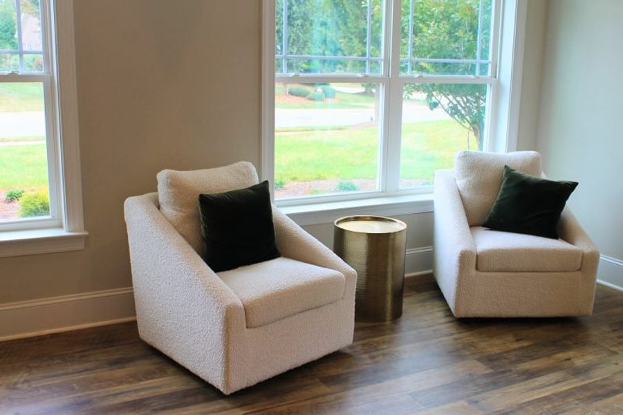 Furnished interior view inside a new home in Weybridge, Burlington (Image 14).