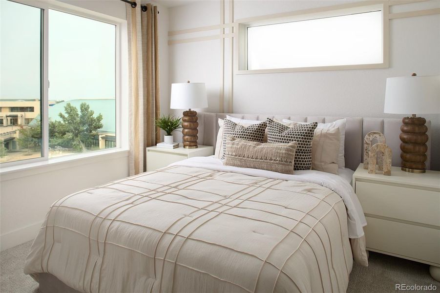 Furnished interior view inside a new home in Ascent at Inverness, Englewood (Image 4).