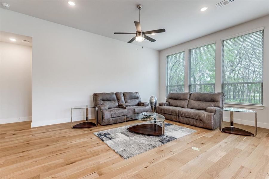Furnished interior view inside a new home in Mantua Point, Van Alstyne (Image 29).