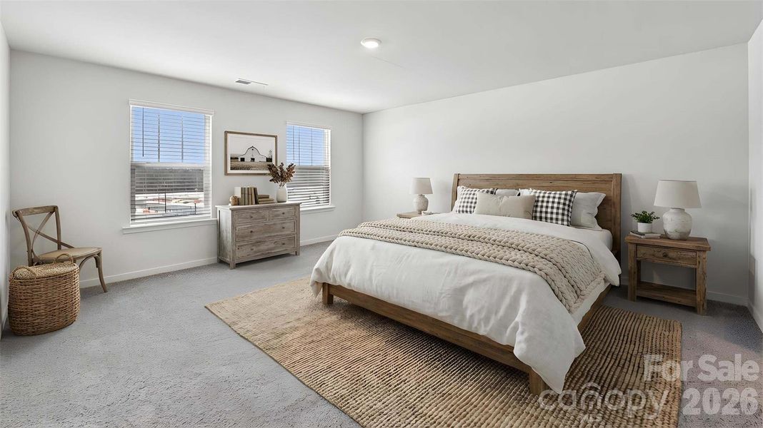 Furnished interior view inside a new home in The Falls at Newton, Newton (Image 8).