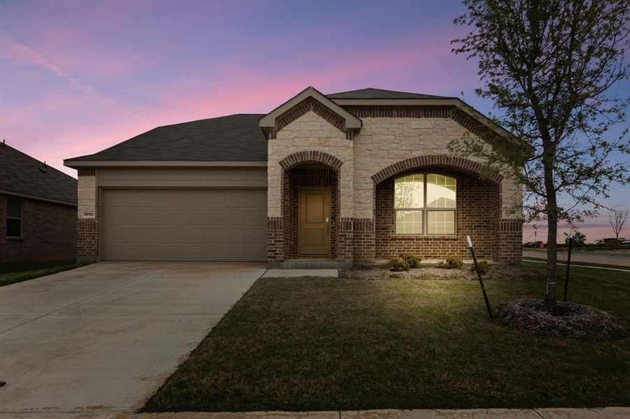 Front exterior of a new home in , McKinney, TX, highlighting curb appeal (Image 26).