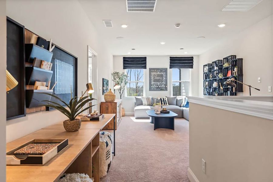 Furnished interior view inside a new home in Nichols Farm, Dacula (Image 29).