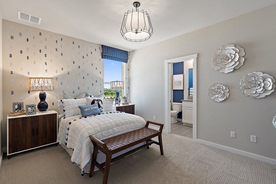 Furnished interior view inside a new home in Flora, Hutto (Image 29). Furnished interior view inside a new home in Flora, Hutto (Image 29).