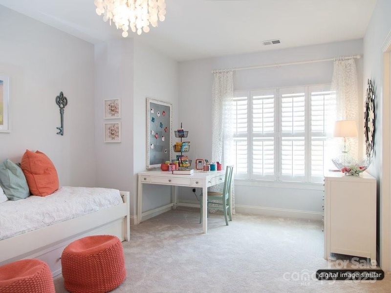 Furnished interior view inside a new home in , Fort Mill (Image 12).