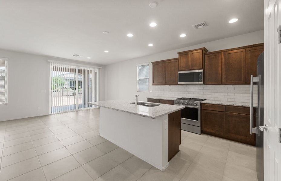 Furnished interior view inside a new home in Sun City Festival, Buckeye (Image 8).