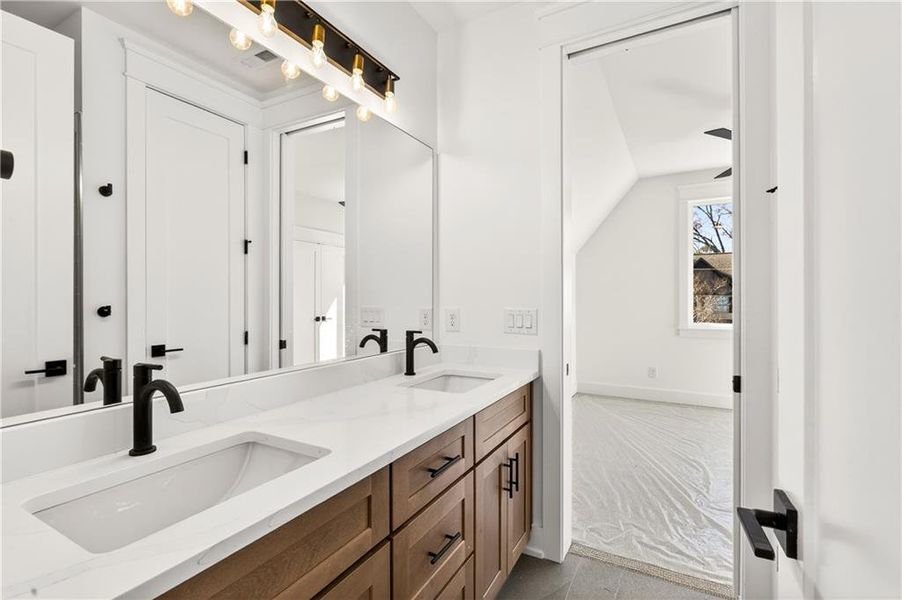 Furnished interior view inside a new home in , Clarkston (Image 11).