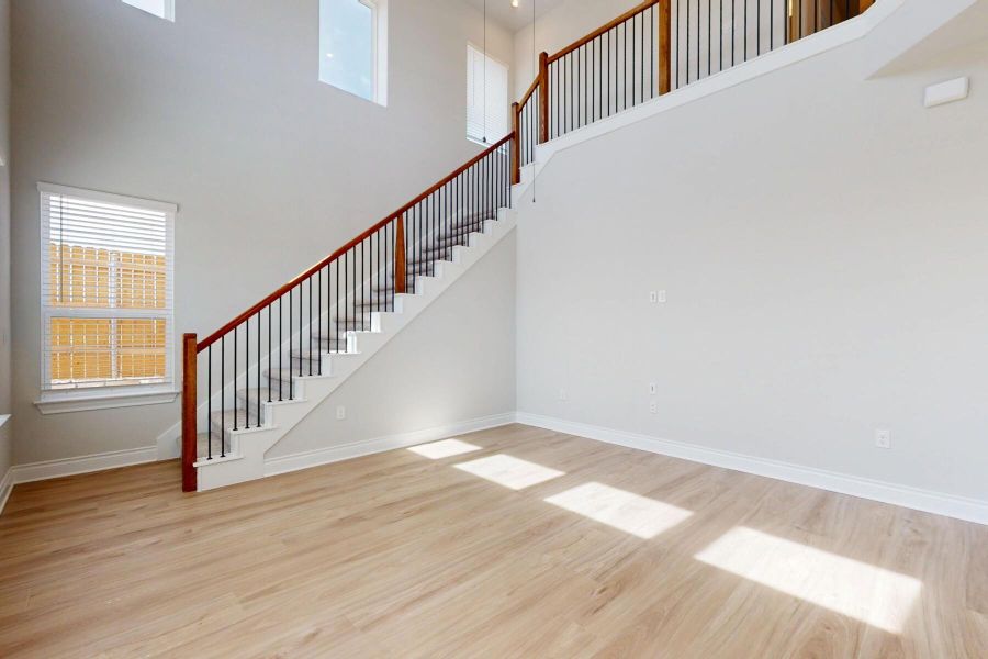 Spacious, unfurnished interior of a new home in Cedar Brook, Leander (Image 21). Spacious, unfurnished interior of a new home in Cedar Brook, Leander (Image 21).