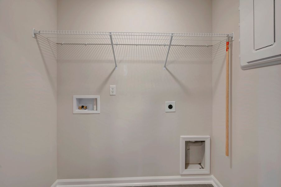 Spacious, unfurnished interior of a new home in Townes on Leesville, Durham (Image 14).