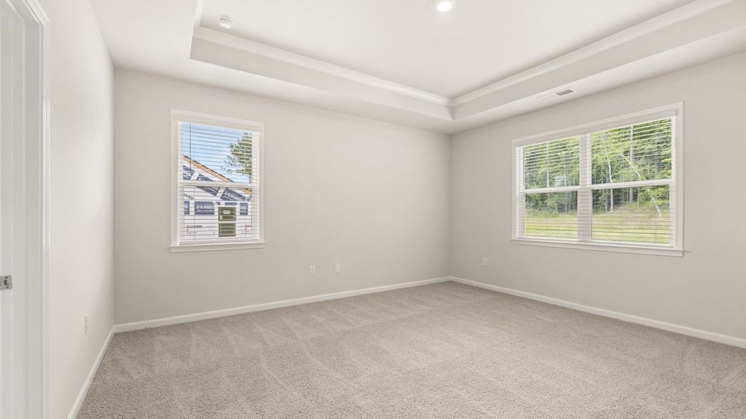 Representative unfurnished interior of a home built from the Avion by D.R. Horton in Kingston Ranch at Lake Oconee, Buckhead (Image 15). Representative unfurnished interior of a home built from the Avion by D.R. Horton in Kingston Ranch at Lake Oconee, Buckhead (Image 15).