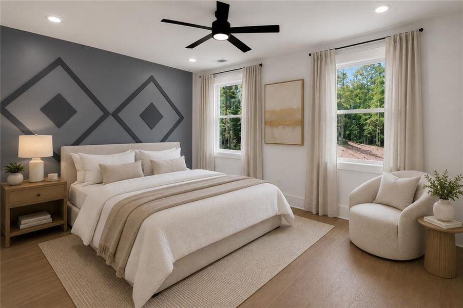 Furnished interior view inside a new home in , Jefferson (Image 42).