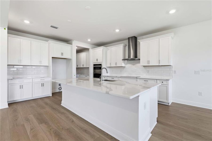 Furnished interior view inside a new home in Creeks Edge at Twin Rivers, Parrish (Image 36).