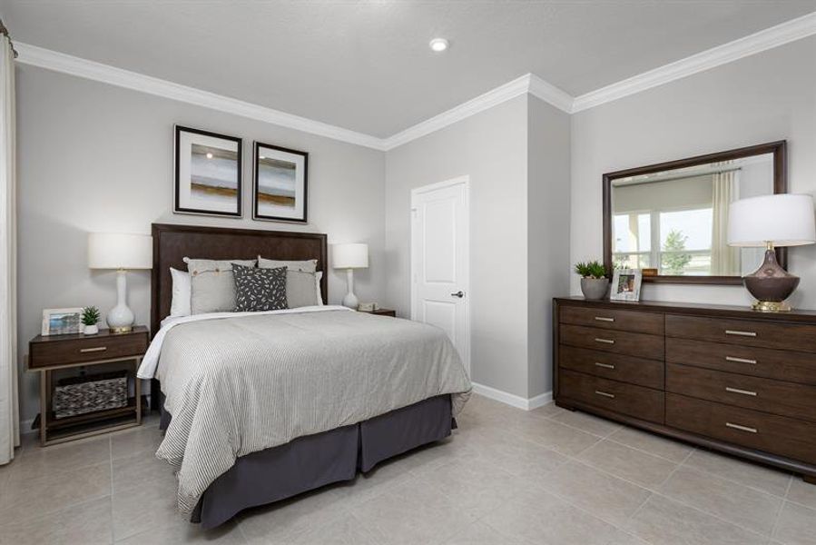 Representative furnished interior of a home built from the Oakton by Ryan Homes in Copperleaf, Ocala (Image 11).