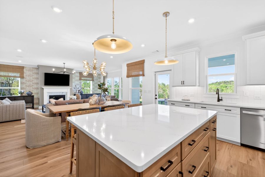 Representative furnished interior of a home built from the Riverton by Pulte Homes in Riversprings, Dacula (Image 21).