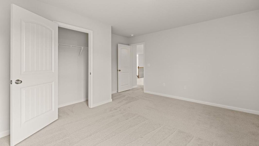 Spacious, unfurnished interior of a new home in Hamptons at Riverwood East, Dallas (Image 23).