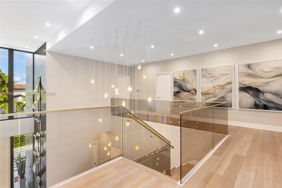 Furnished interior view inside a new home in , Fort Lauderdale (Image 51).