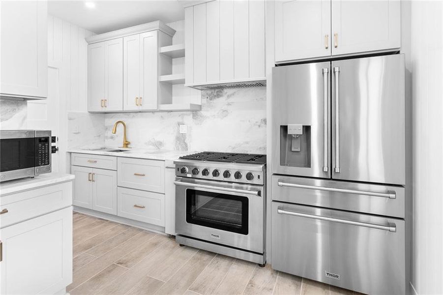 Furnished interior view inside a new home in , Canton (Image 8).